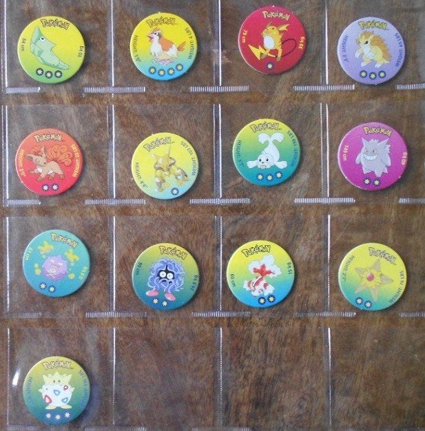 Pokémon : Battle Disc's : Raichu Pidgey Seel = 11x = 1 KOOP, Ophalen of Verzenden, Zo goed als nieuw
