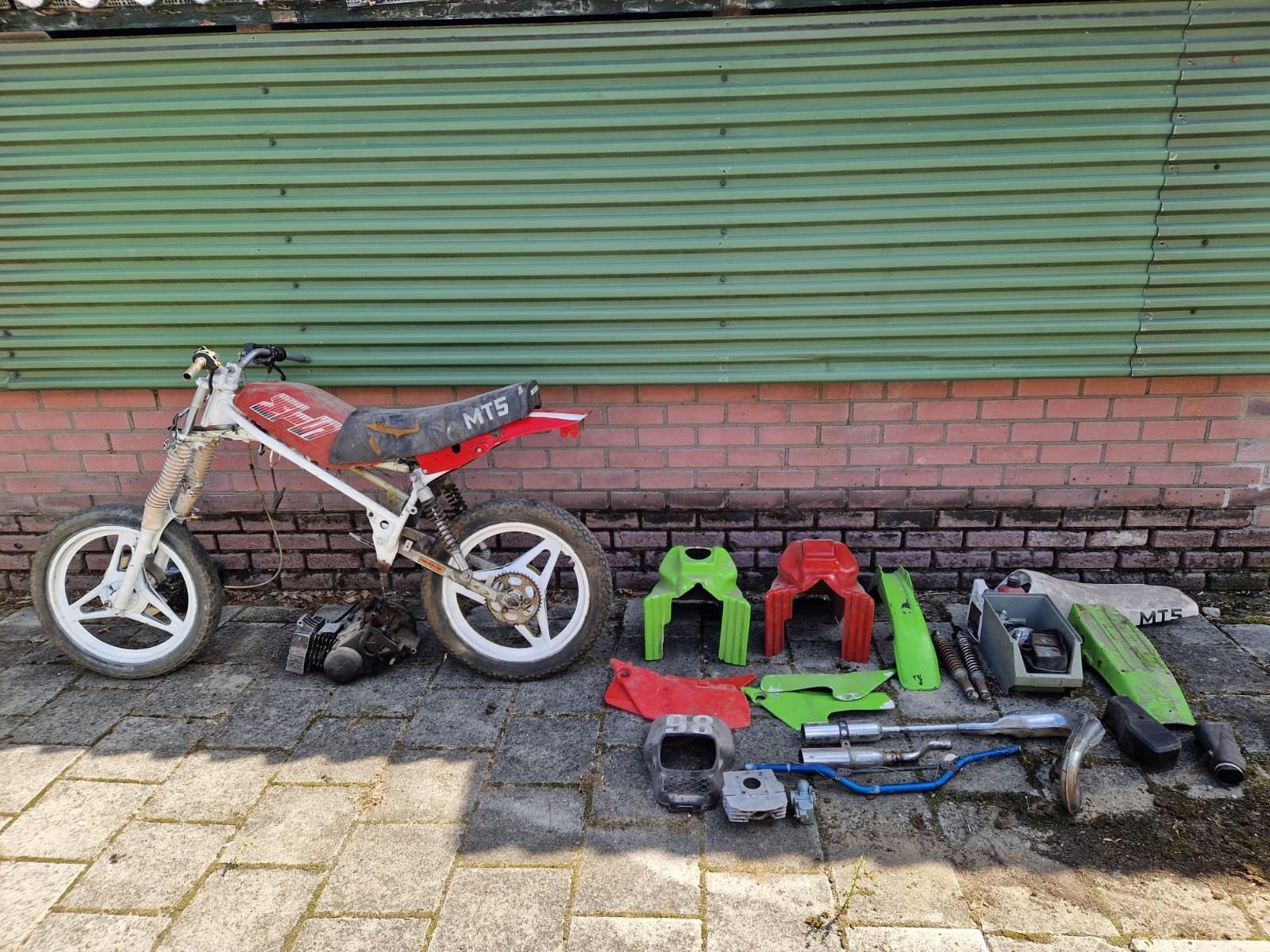 Honda MT 5 project, Fietsen en Brommers, Brommers | Honda, Ophalen, Gebruikt, MT