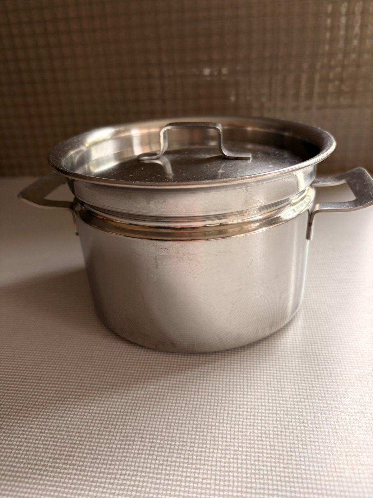 Sola kookpan, Ophalen of Verzenden, Gebruikt, Rvs