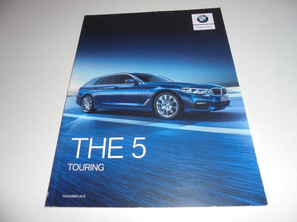 prijslijstbrochure BMW 5-serie Touring  2019, Ophalen of Verzenden, Zo goed als nieuw, BMW