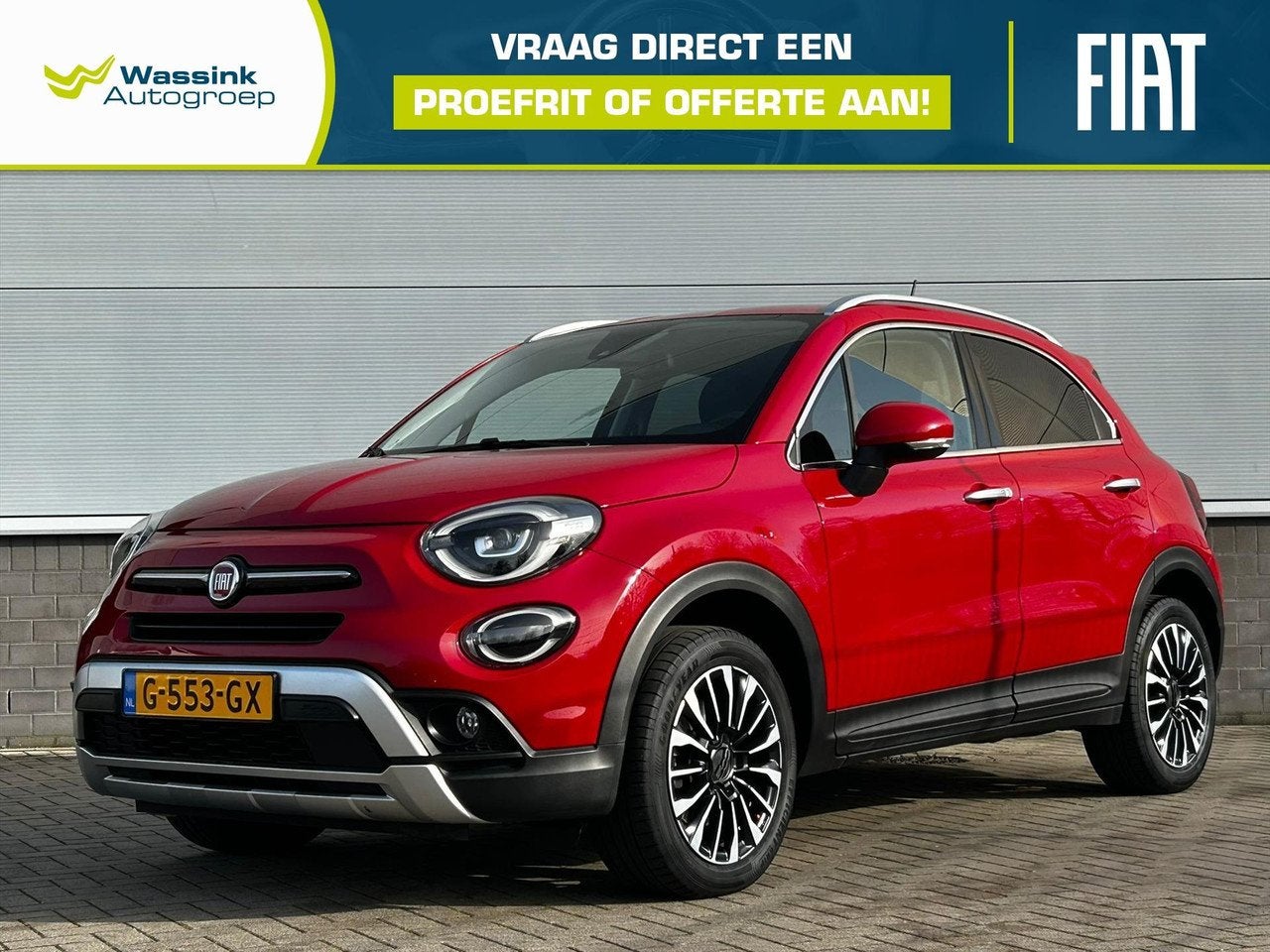 Fiat 500X 150 pk Automaat City Cross SUMMER DEALS | Cruise c, Automaat, Gebruikt, 4 cilinders, 500X