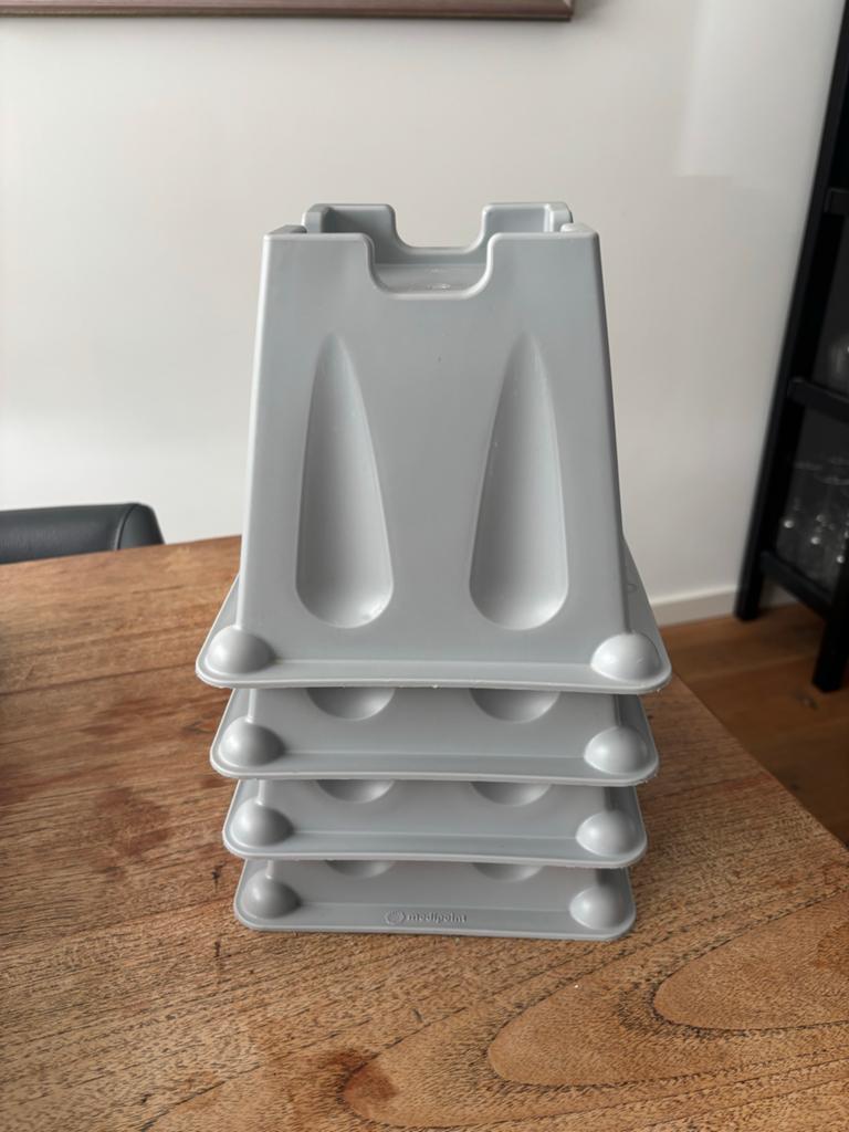 4 Medipoint bed / meubelverhogers, Ophalen of Verzenden, Zo goed als nieuw