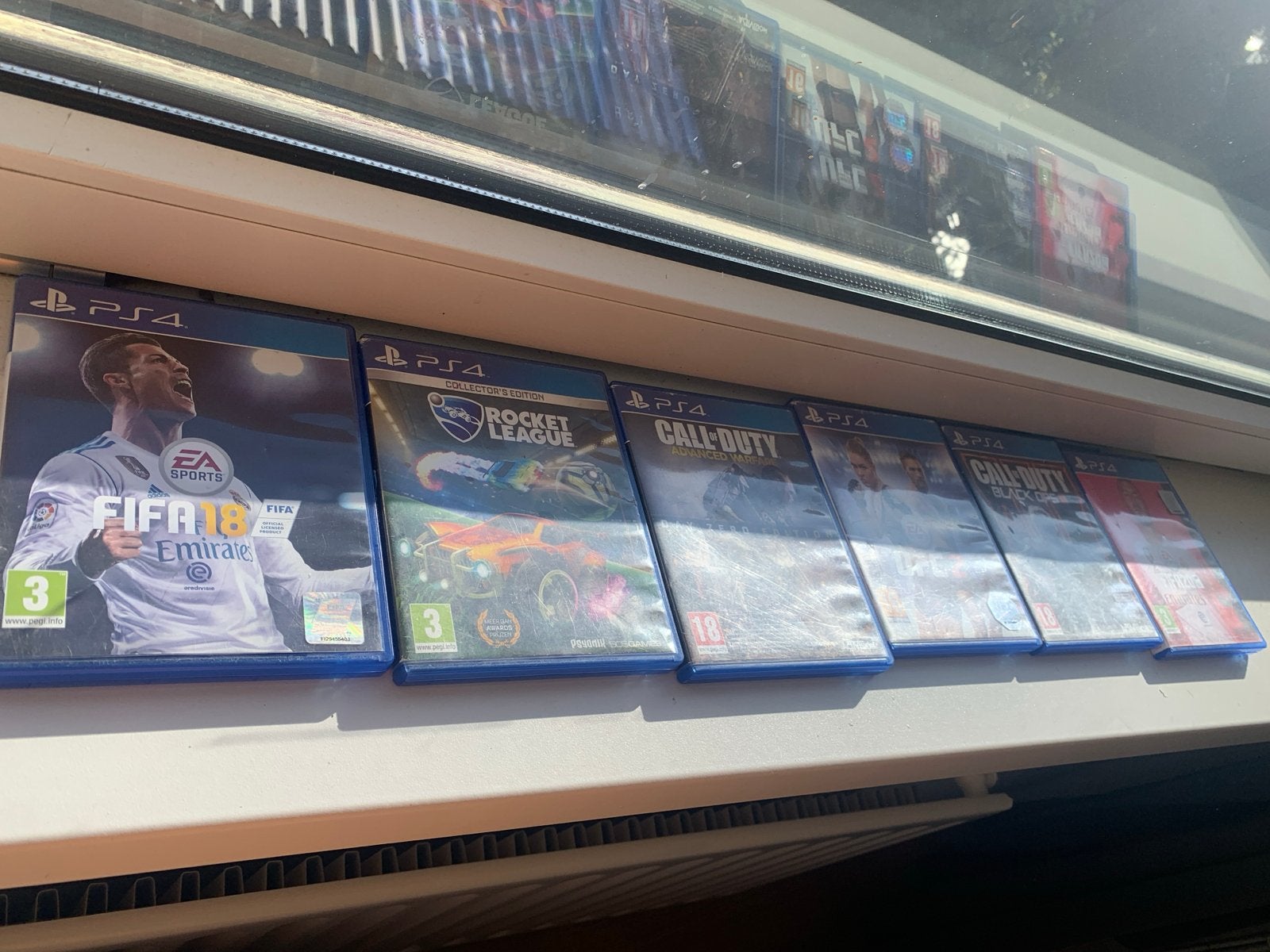 PS4 Games Bundel: FIFA 18, Rocket League, Call of Duty, Online, Gebruikt, Vanaf 18 jaar, Ophalen of Verzenden