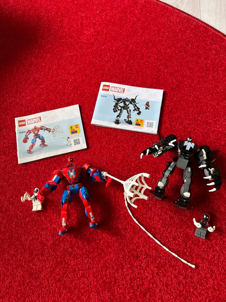 Lego Marvel Spider-Man 79683 en 76276, Samen voor 5 euro, Ophalen, Marvel, Lego, Compleet