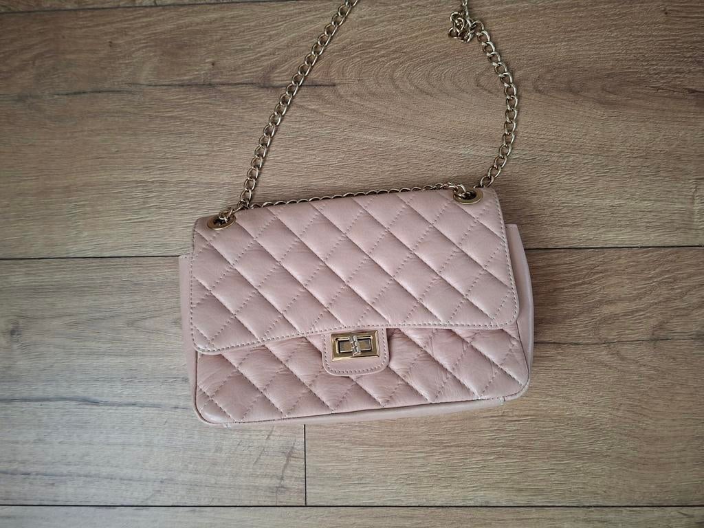 Leren Cross body tas Vera Pelle, Sieraden, Tassen en Uiterlijk, Tassen | Damestassen, Ophalen of Verzenden, Zo goed als nieuw