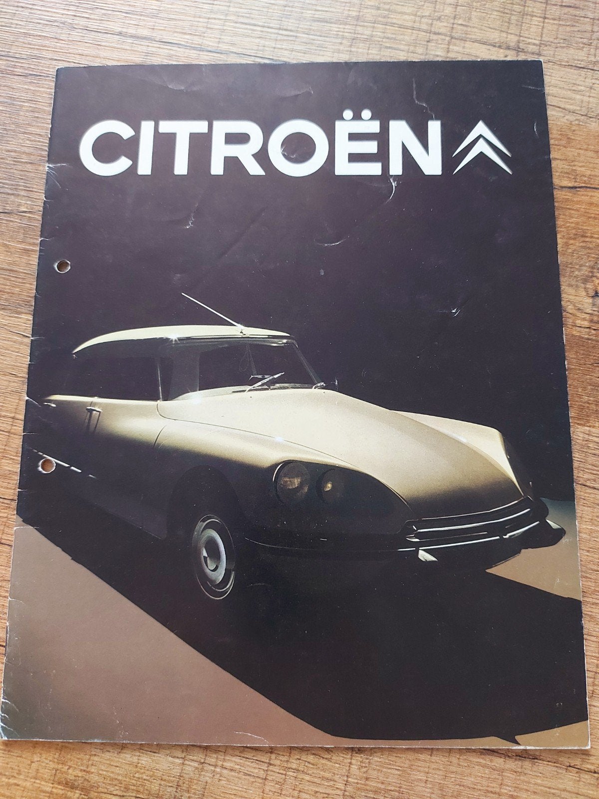 1969 Citroën DS folder o.a. Break - Pallas - cabriolet, Ophalen of Verzenden, Zo goed als nieuw, Citroën