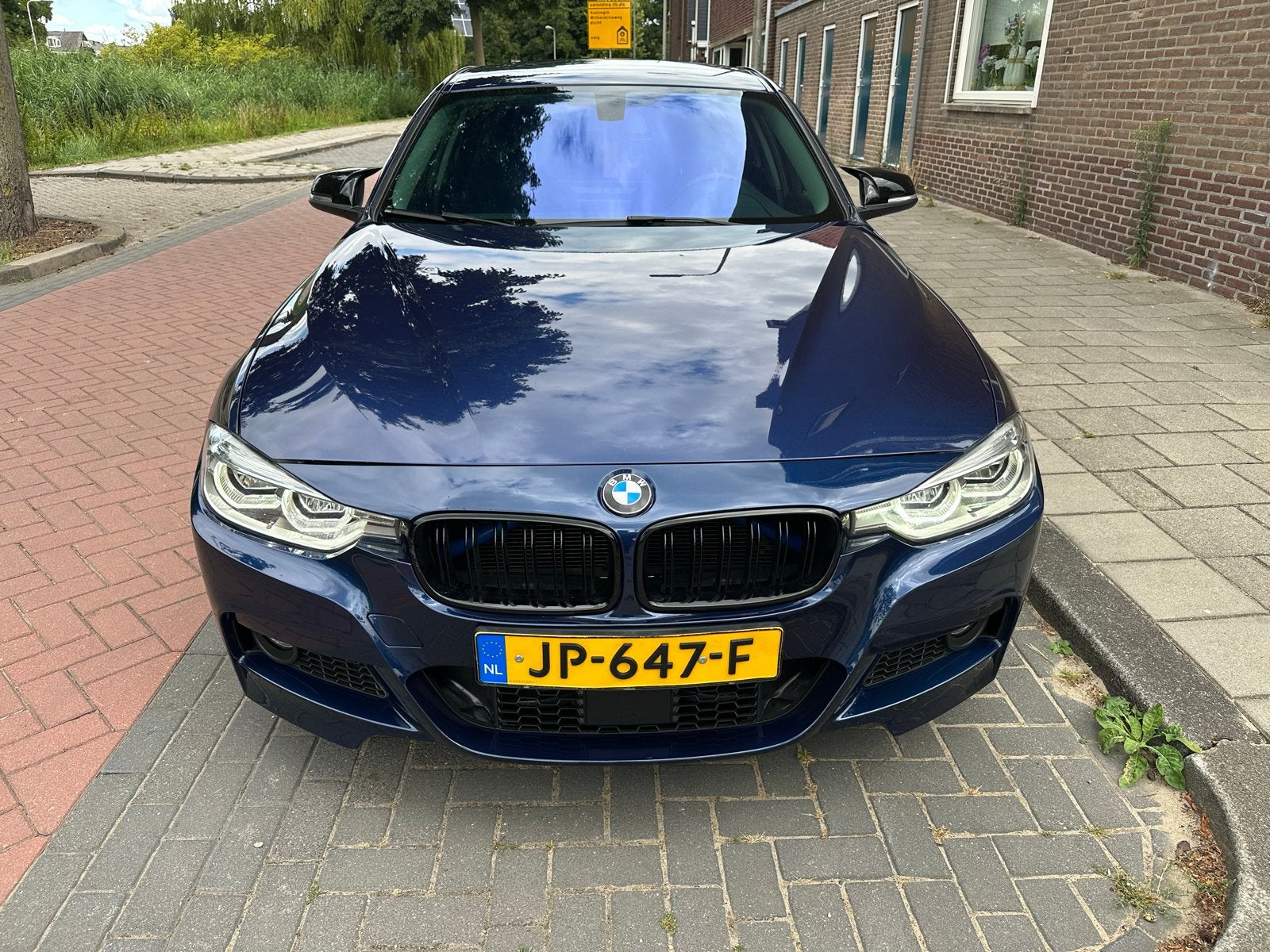 BMW 3-Serie 320d Efficientdynamics F31 Automatic 2016 Blauw, Auto's, BMW, Automaat, Blauw, Origineel Nederlands, Diesel