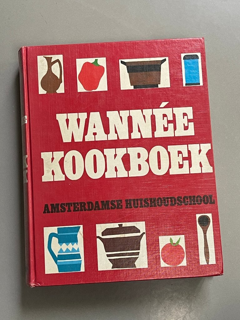Wannée kookboek Amsterdamse huishoudschool 1984 herz. druk , Gelezen, Ophalen of Verzenden, Europa, Voorgerechten en Soepen