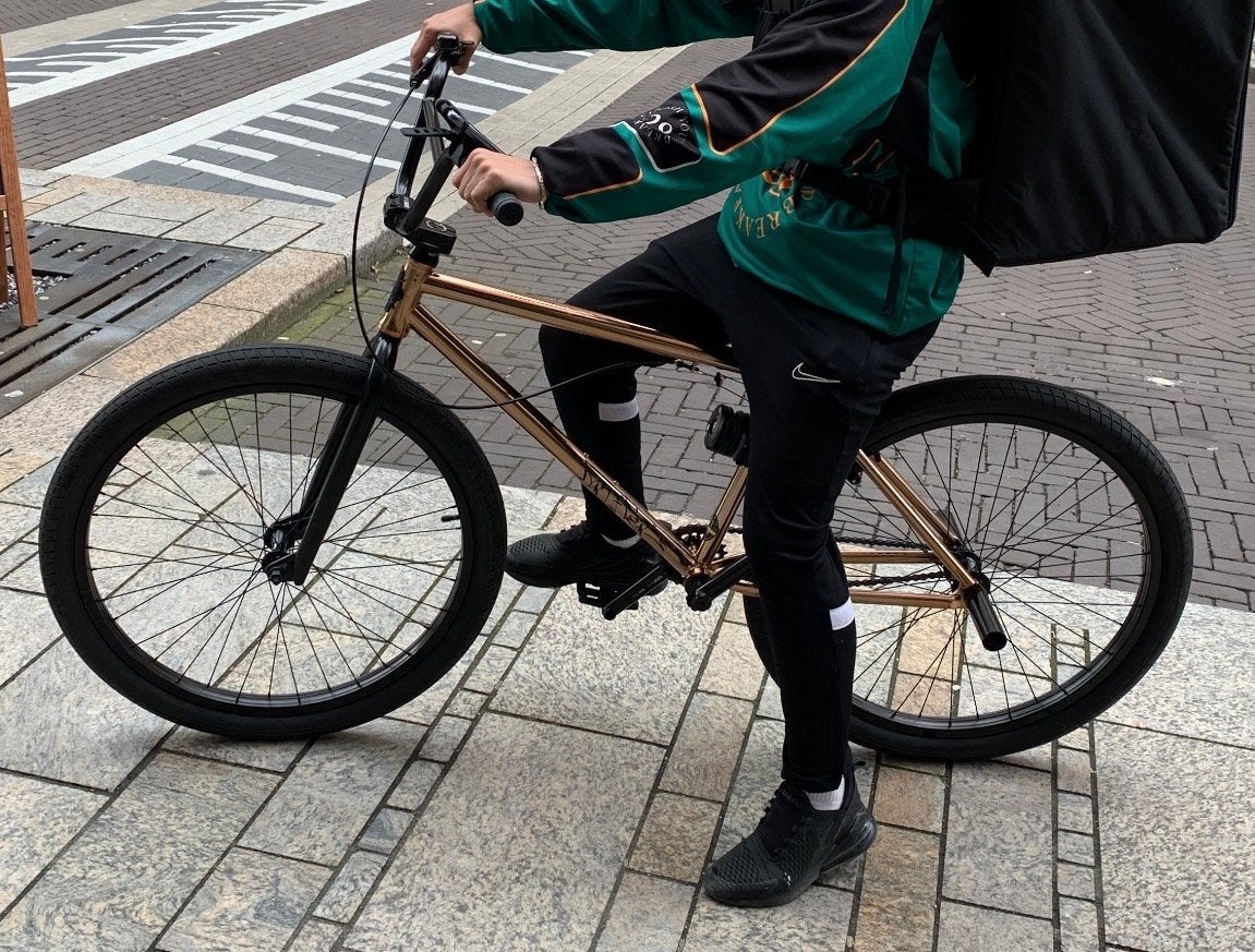 Kink BMX fiets - Nieuw in doos, Fietsen en Brommers, Ophalen, 24 inch of meer, Staal, Velgrem