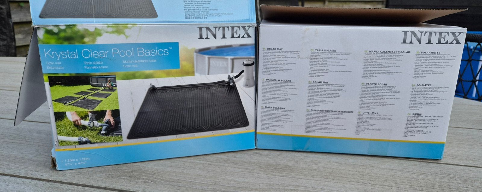 Intex Krystal Clear Pool Basics Solar Mat, Tuin en Terras, Zwembad-toebehoren, Ophalen, Nieuw