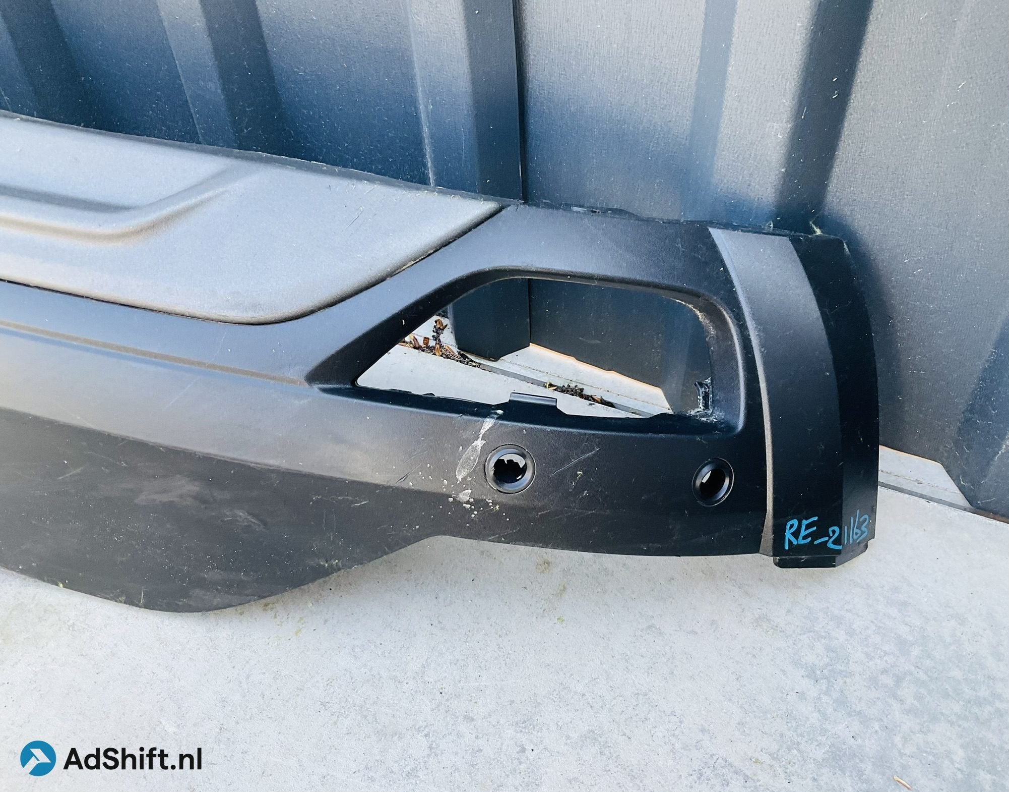 Achterbumper lip Renault Captur 850183490R Diffuser RE-21163