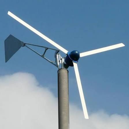 Windmolen 5kW Fortis Montana, Ophalen