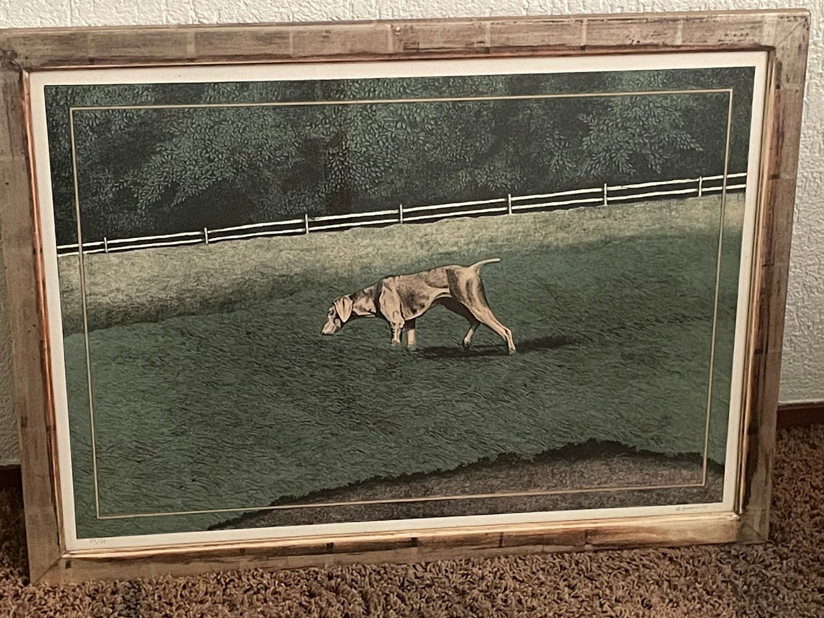 Nell’erba (In het gras), Ophalen, Gelimiteerde oplage, Lithografie, Dieren en Natuur