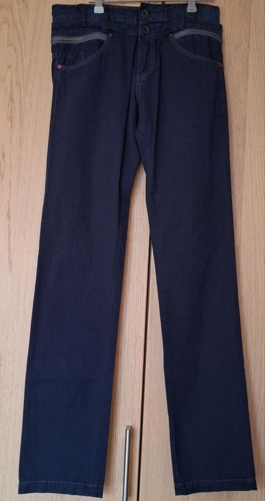 Donkerblauwe katoenen broek Desigual maat 28, Kleding | Heren, Desigual, Blauw, Ophalen of Verzenden, Zo goed als nieuw