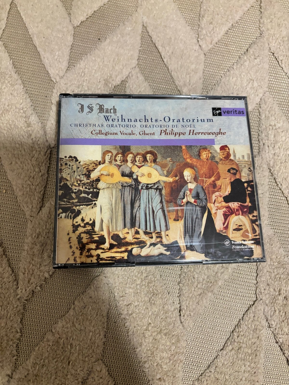 J.S. Bach - Weihnachtsoratorium (Kerstoratorium) CD, Ophalen, Zo goed als nieuw, Oratorium, Inclusief doosje
