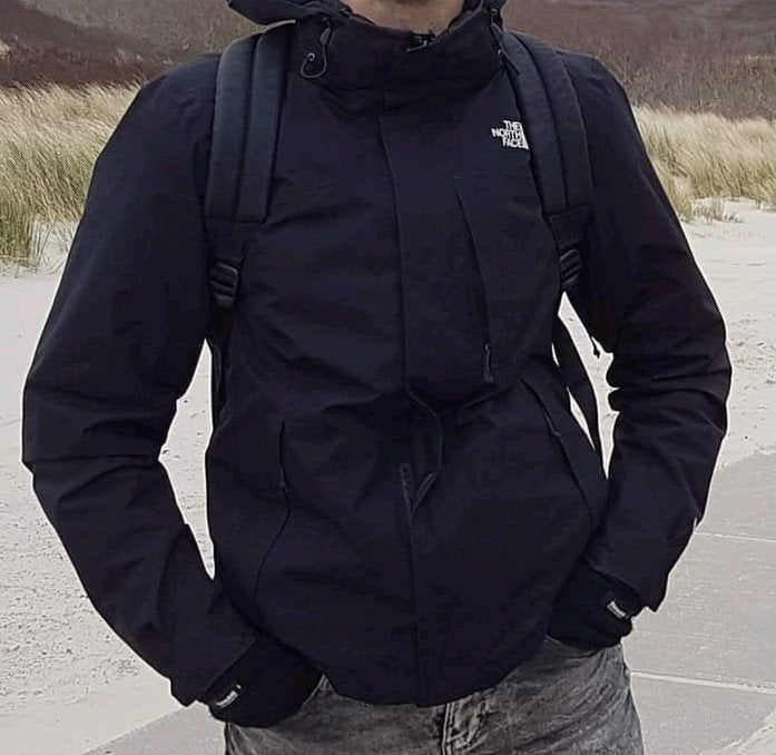 North Face winterjas + binnenjas, Kleding | Heren, Jassen | Winter, Maat 48/50 (M), Zwart, Ophalen of Verzenden, Gedragen
