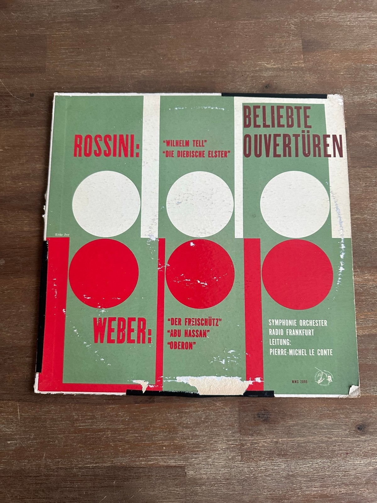 Rossini & Weber: Geliefde Ouvertures - Klassieke LP, LP, Gebruikt, Ophalen of Verzenden, Romantiek