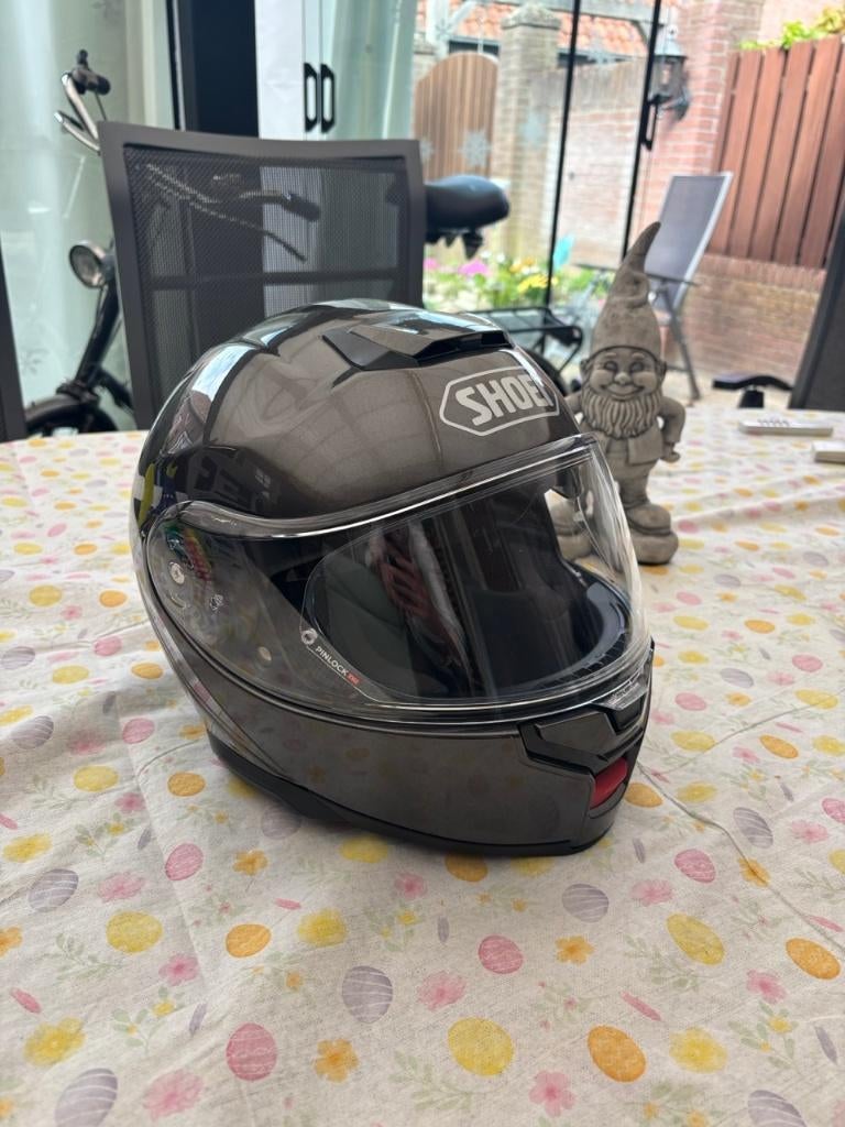 Motorhelm SHOEI Neotec 3 Antraciet Maat M systeemhelm, Ophalen, M, Systeemhelm, Dames