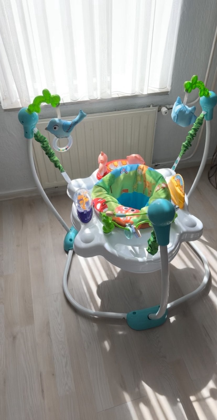 Eco Toys Baby Jumper - Activity Center - Woods Blauw, Ophalen of Verzenden, Gebruikt, Overige typen