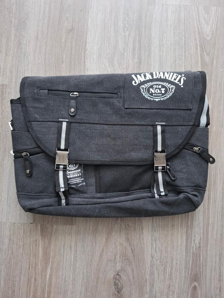 Jack Daniel's Canvas Messenger Bag (schoudertas), Ophalen of Verzenden, Nieuw