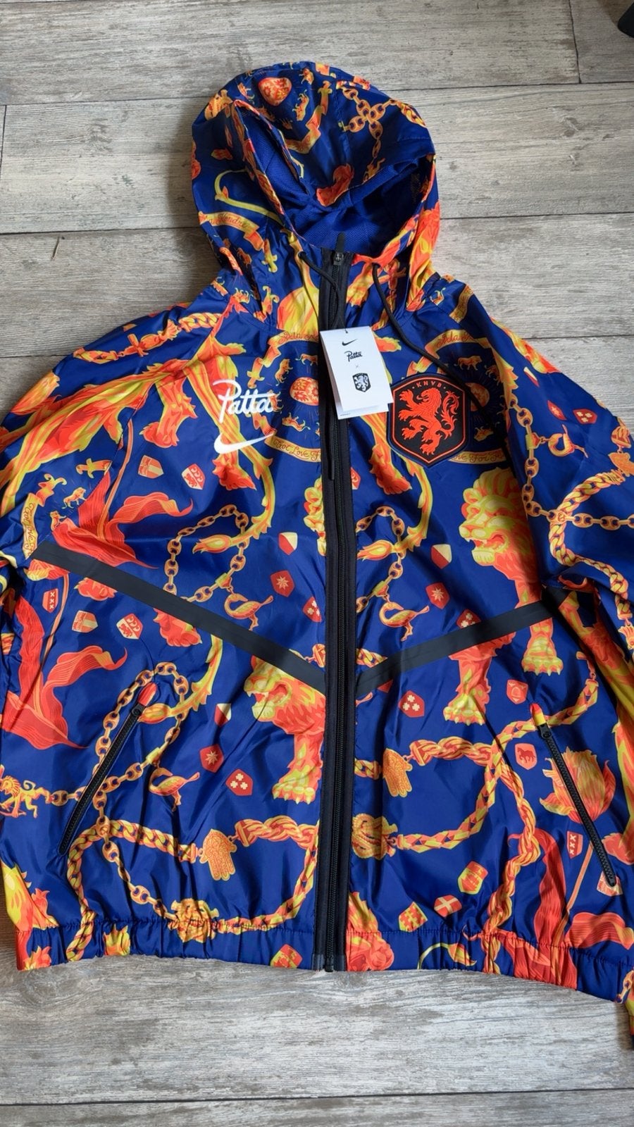 Patta x Nike x KNVB Jacket maat L, Ophalen of Verzenden, Zo goed als nieuw, Oranje
