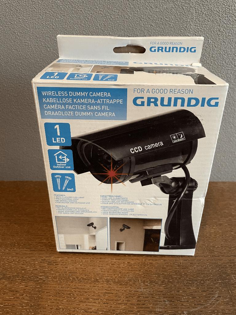 Grundig Dummy camera, nieuw, Audio, Tv en Foto, Videobewaking, Ophalen of Verzenden, Nieuw