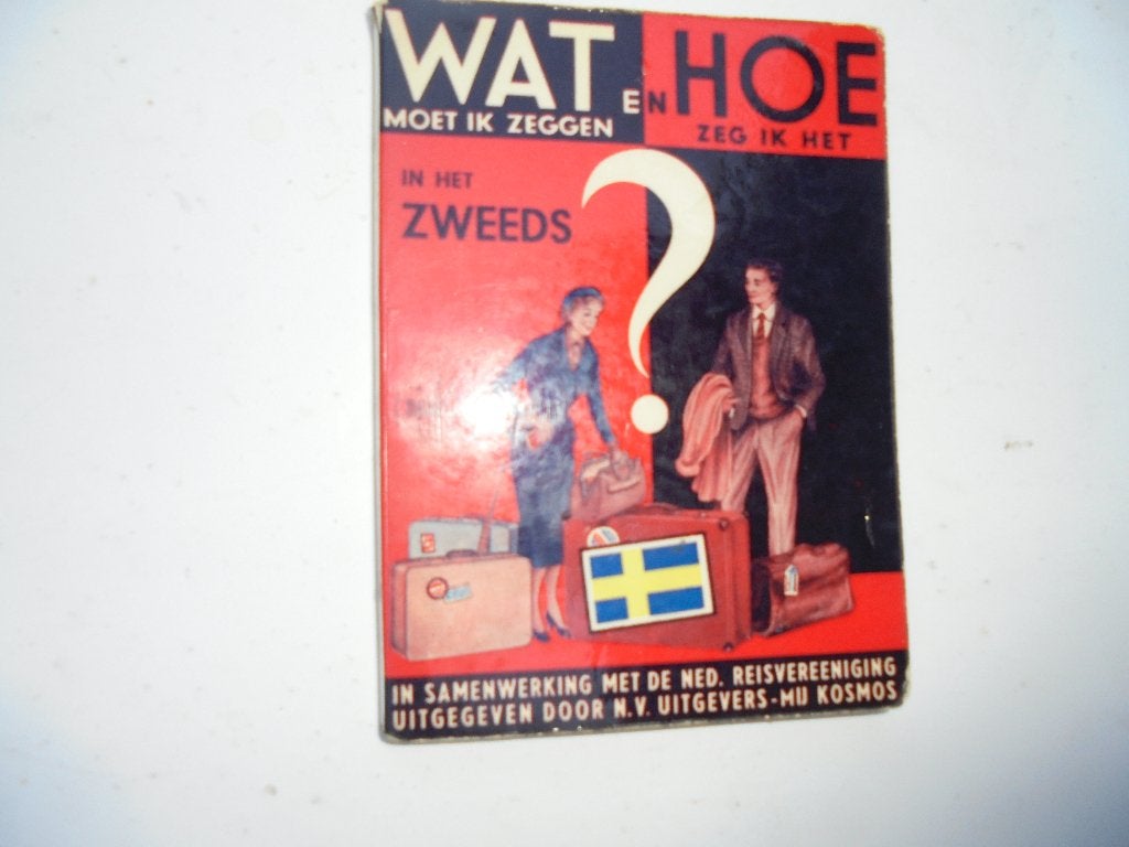 Retro Wat en hoe in het ZWEEDS jaren ’50. ZELDZAAM!, Boeken, Ophalen, Overige uitgevers