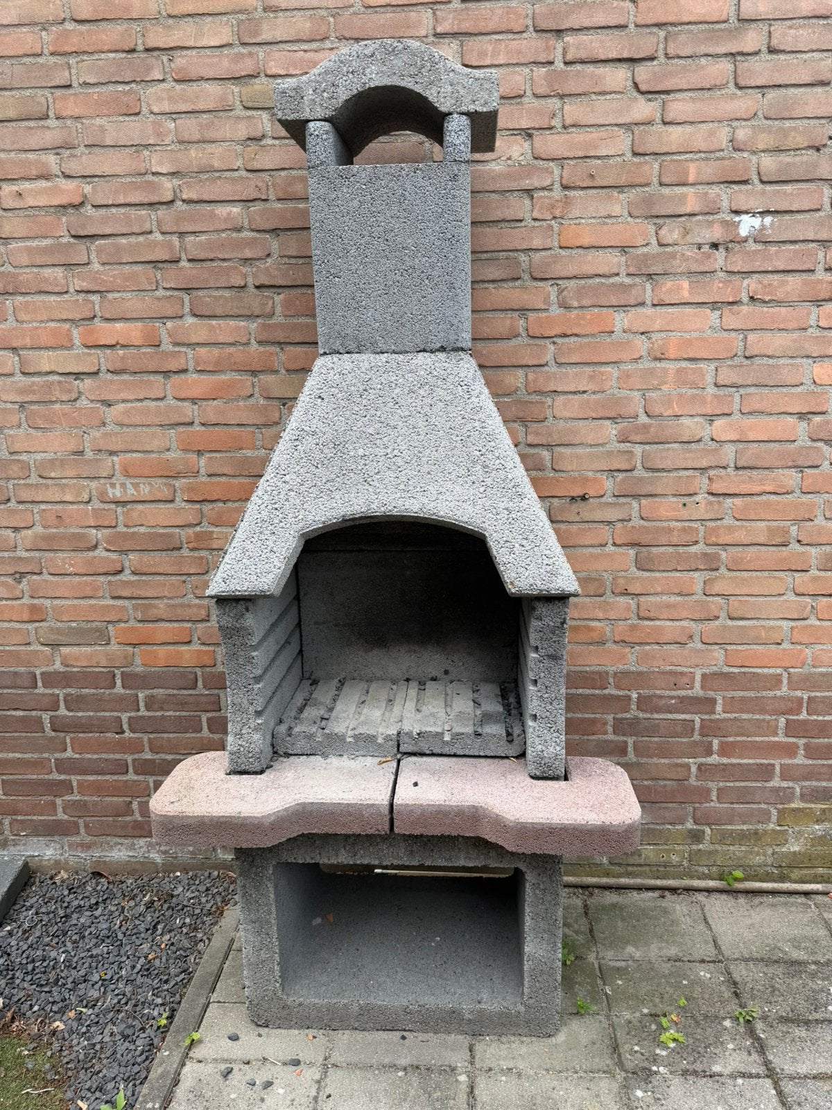 Stenen BBQ, Ophalen of Verzenden, Zo goed als nieuw