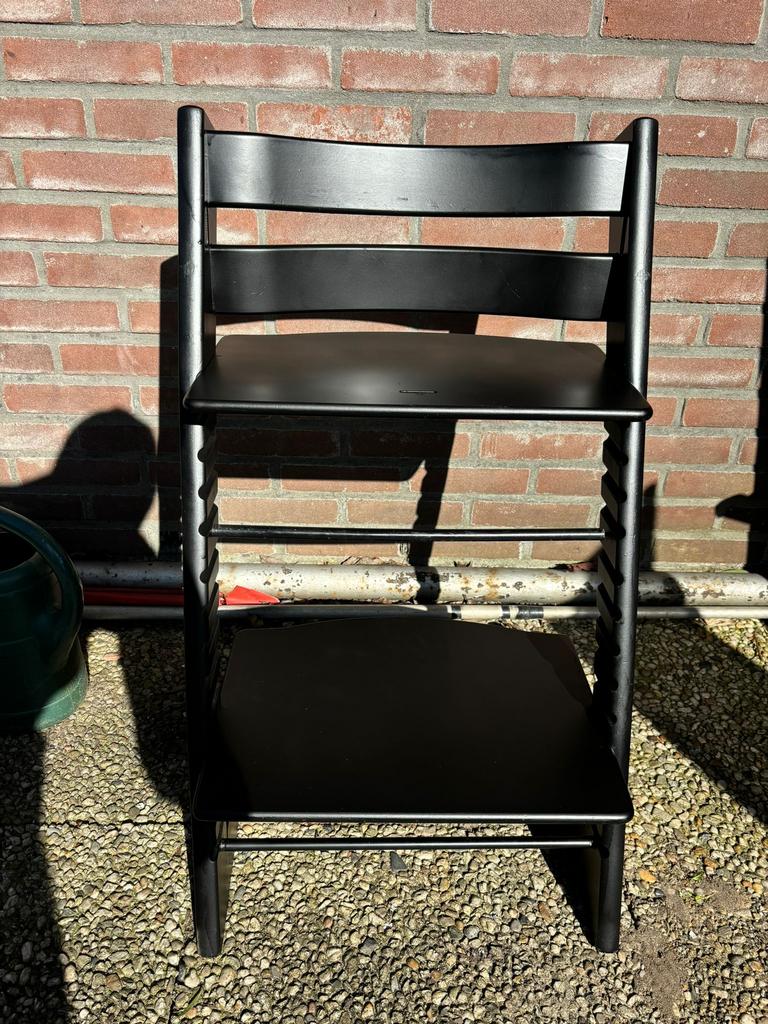 Stokke tripp trapp zwart, Ophalen, Meegroeistoel