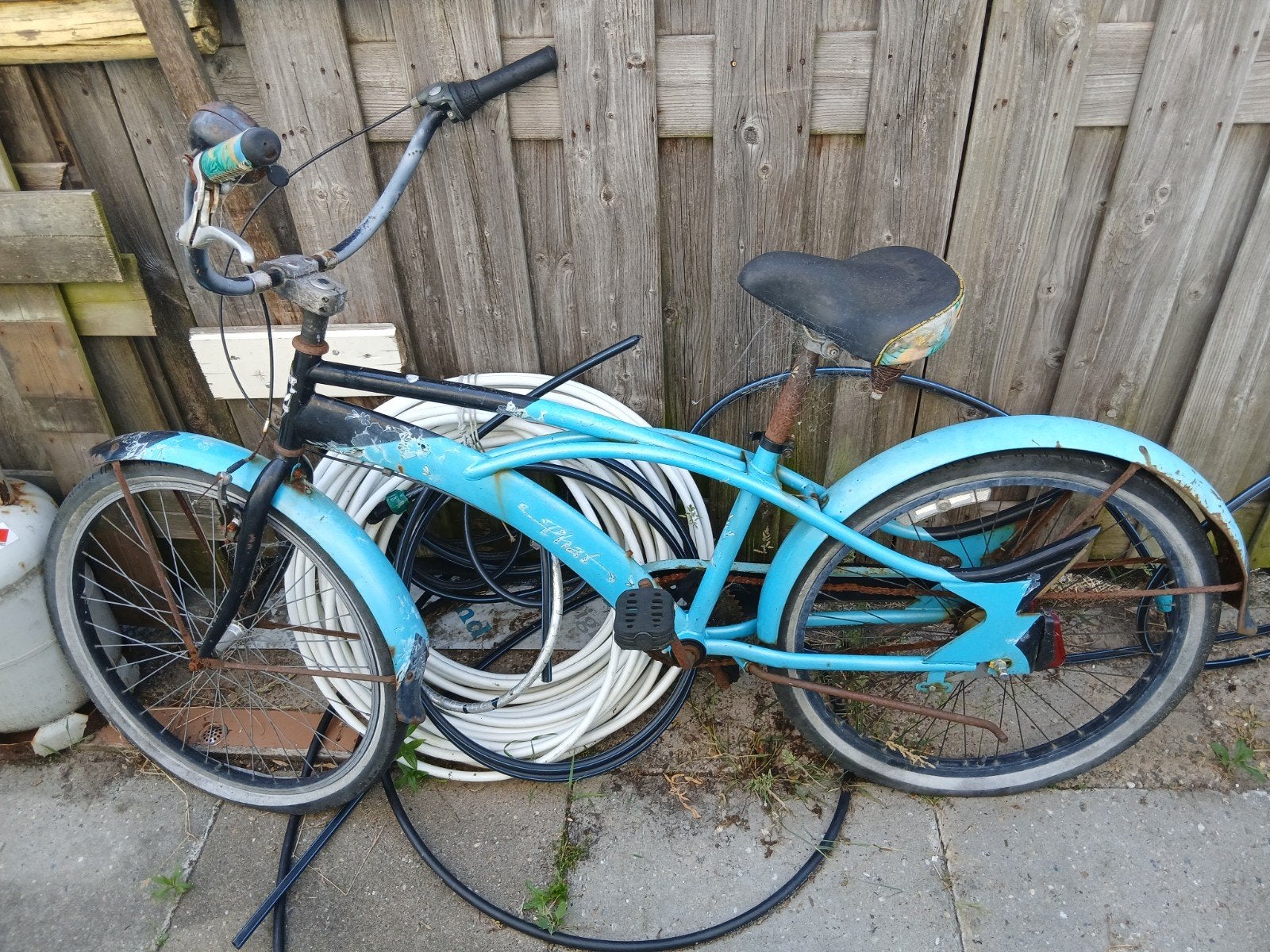 Originele Phat cruiser, fv nakijken, banden op pompen engaan, Fietsen en Brommers, Fietsen | Cruisers en Lowriders, Ophalen, Staal