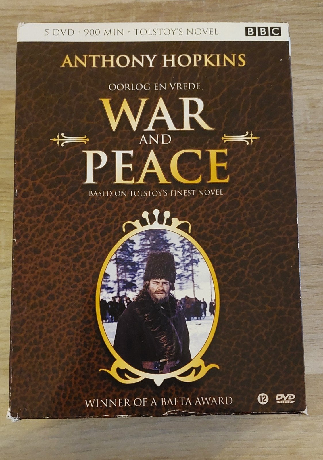 War and Peace Boxset DVD - Anthony Hopkins BBC, Nederlands, Drama, Ophalen of Verzenden, Vanaf 12 jaar