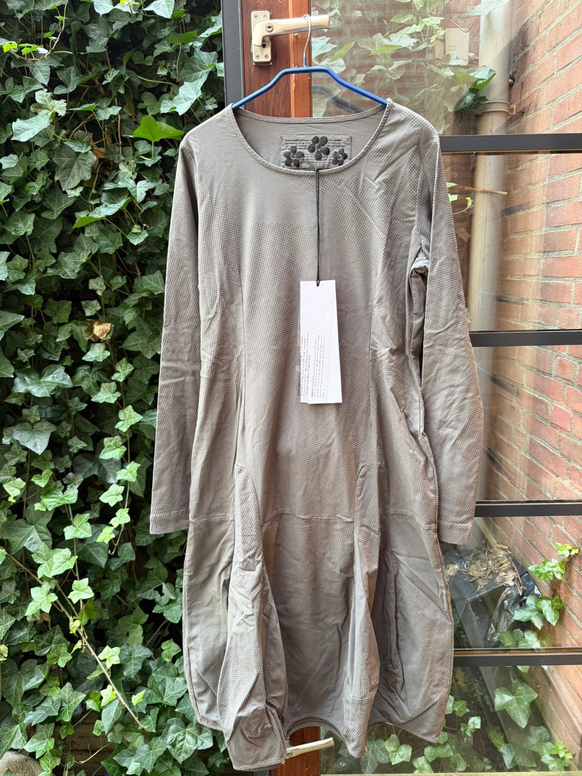 Darkgrey flock jurk Rundholz maat L/XL, Maat 46/48 (XL) of groter, Rundholz, Nieuw, Grijs