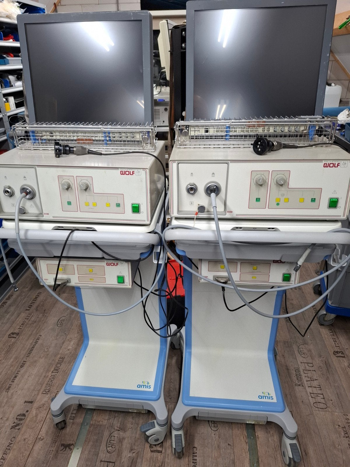Medische Endoscopen, Ophalen, Gebruikt