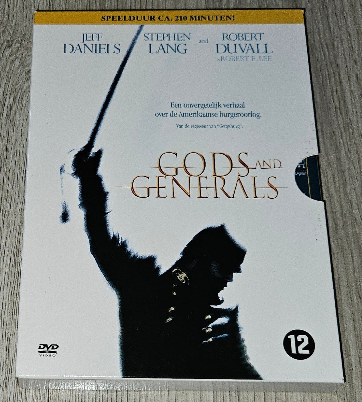 Gods and Generals DVD - Historisch oorlogsdrama, Historisch of Kostuumdrama, Spaans, Ophalen of Verzenden, Vanaf 12 jaar