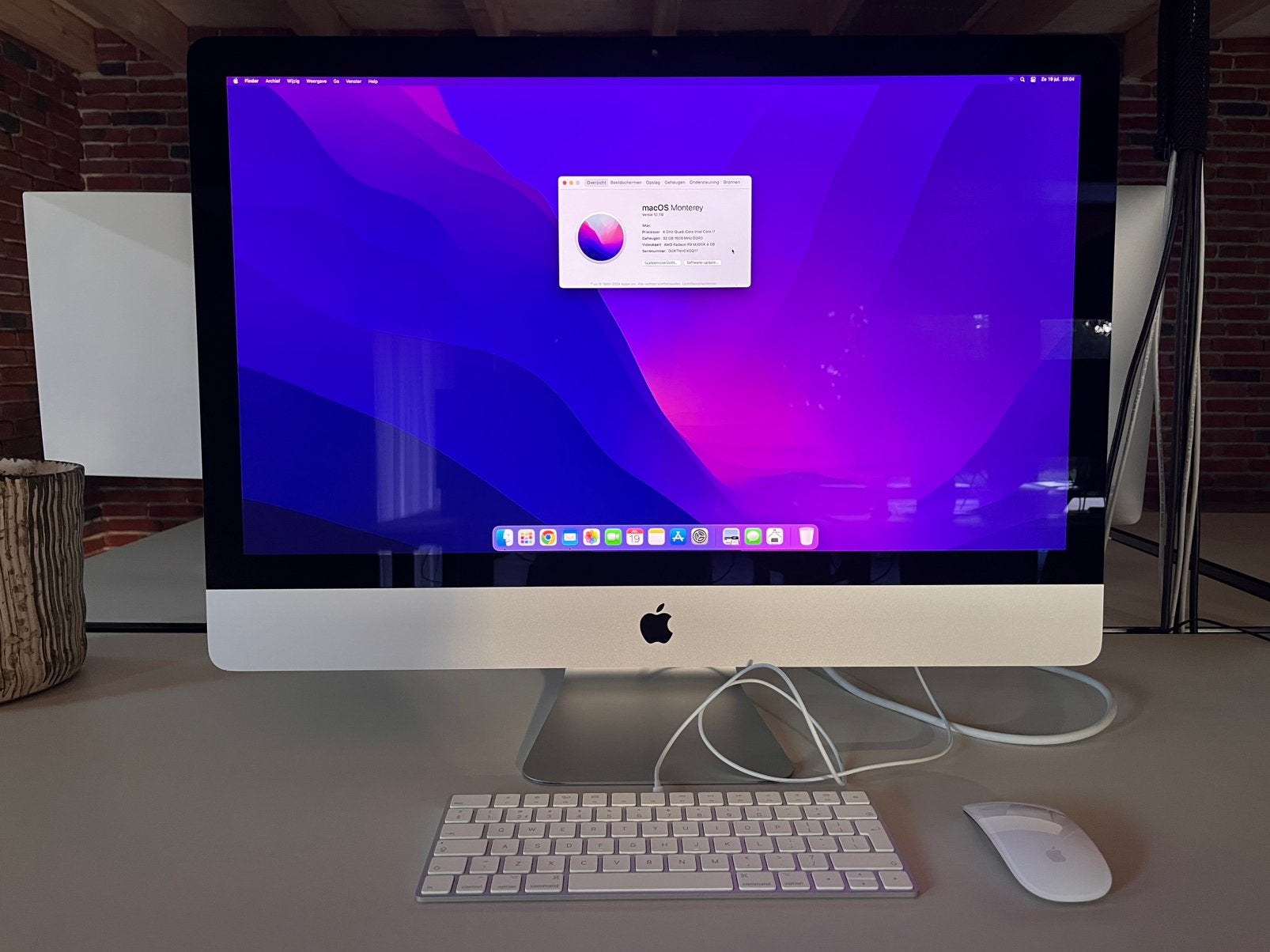 Imac 27 inch, 4Ghz Quad Core I7, Computers en Software, Ophalen, 32 GB, IMac, Zo goed als nieuw