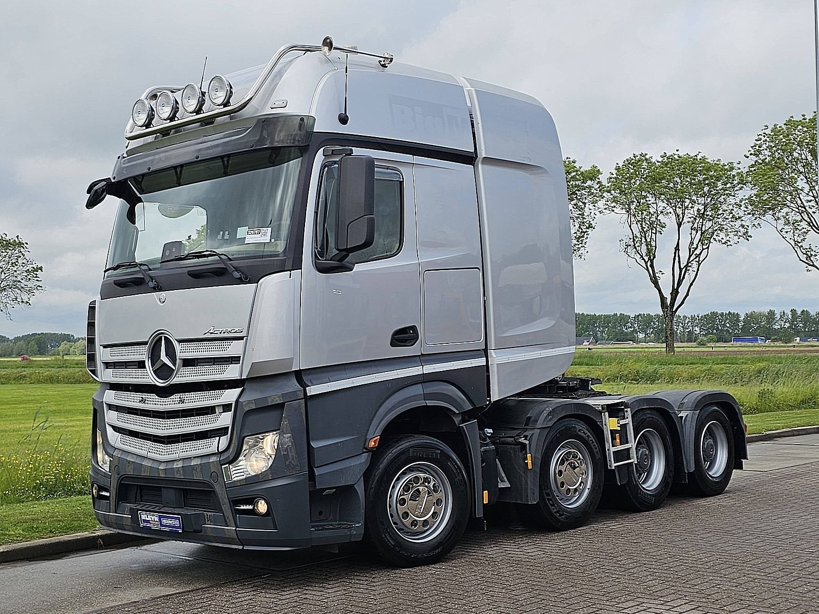 MERCEDES-BENZ ACTROS 4158 slt 180t turboretar., Euro 6, Overige kleuren, Mercedes-Benz, Bedrijf