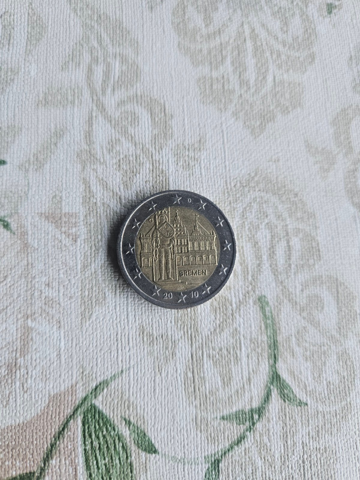 2 Euro Herdenkingsmunt Duitsland 2010 Bremen, Ophalen of Verzenden, Duitsland, 2 euro, Losse munt