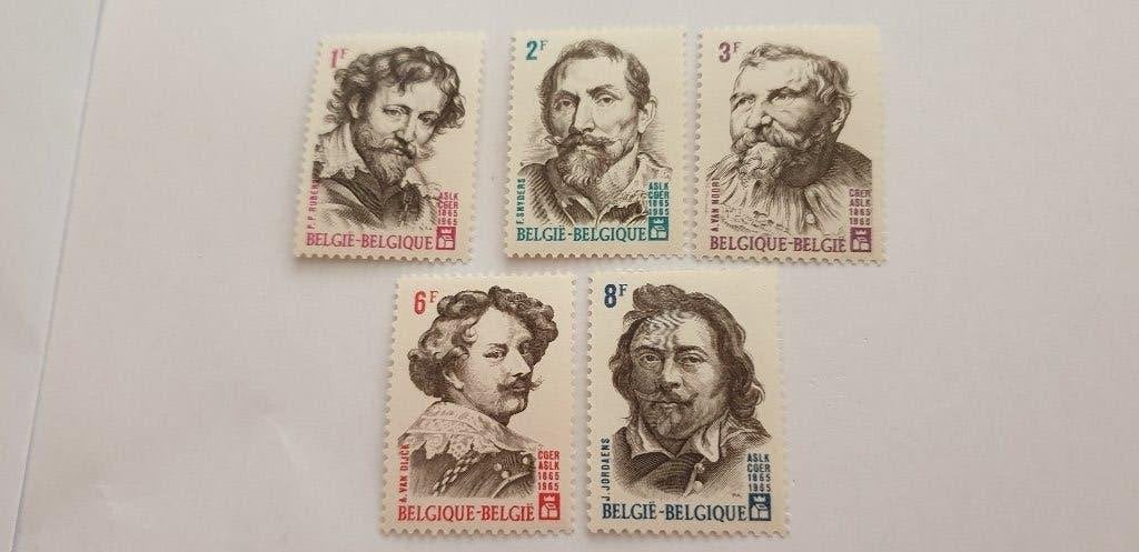 7110 belgie 100 jaar spaarbank 1965 postfris, Verzenden