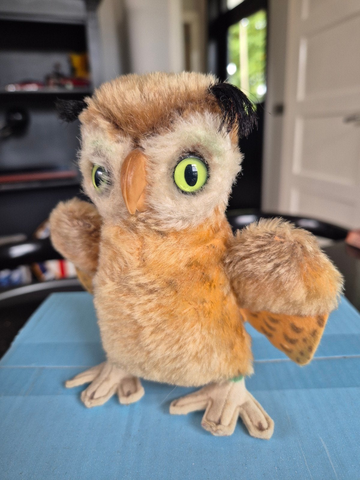 Steiff Wittie Uil - 14 cm - Goede staat, Antiek en Kunst, Ophalen of Verzenden