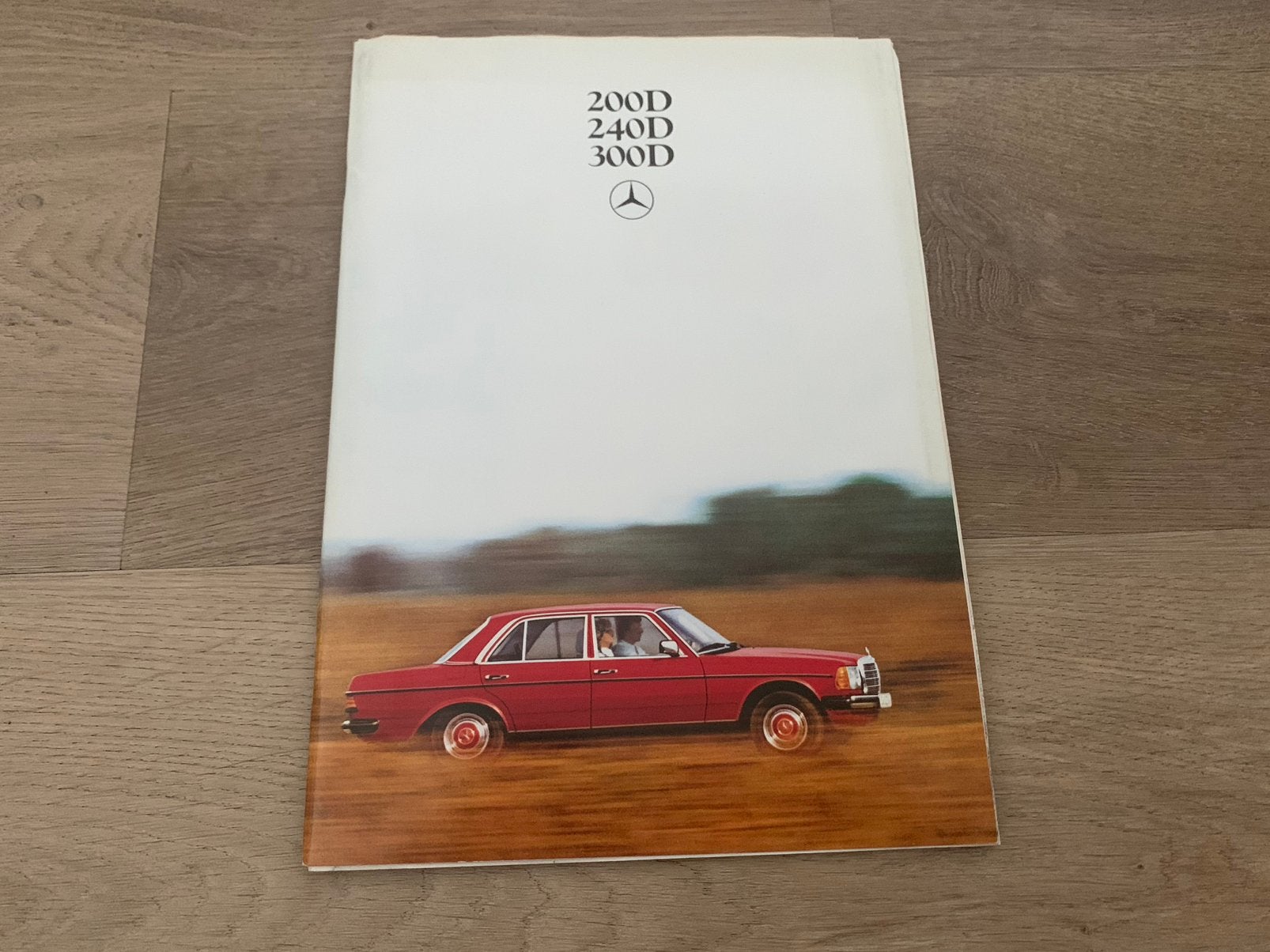 Folder Mercedes-Benz W123 Diesel (200D, 240D, 300D) 1980, Ophalen of Verzenden, Mercedes