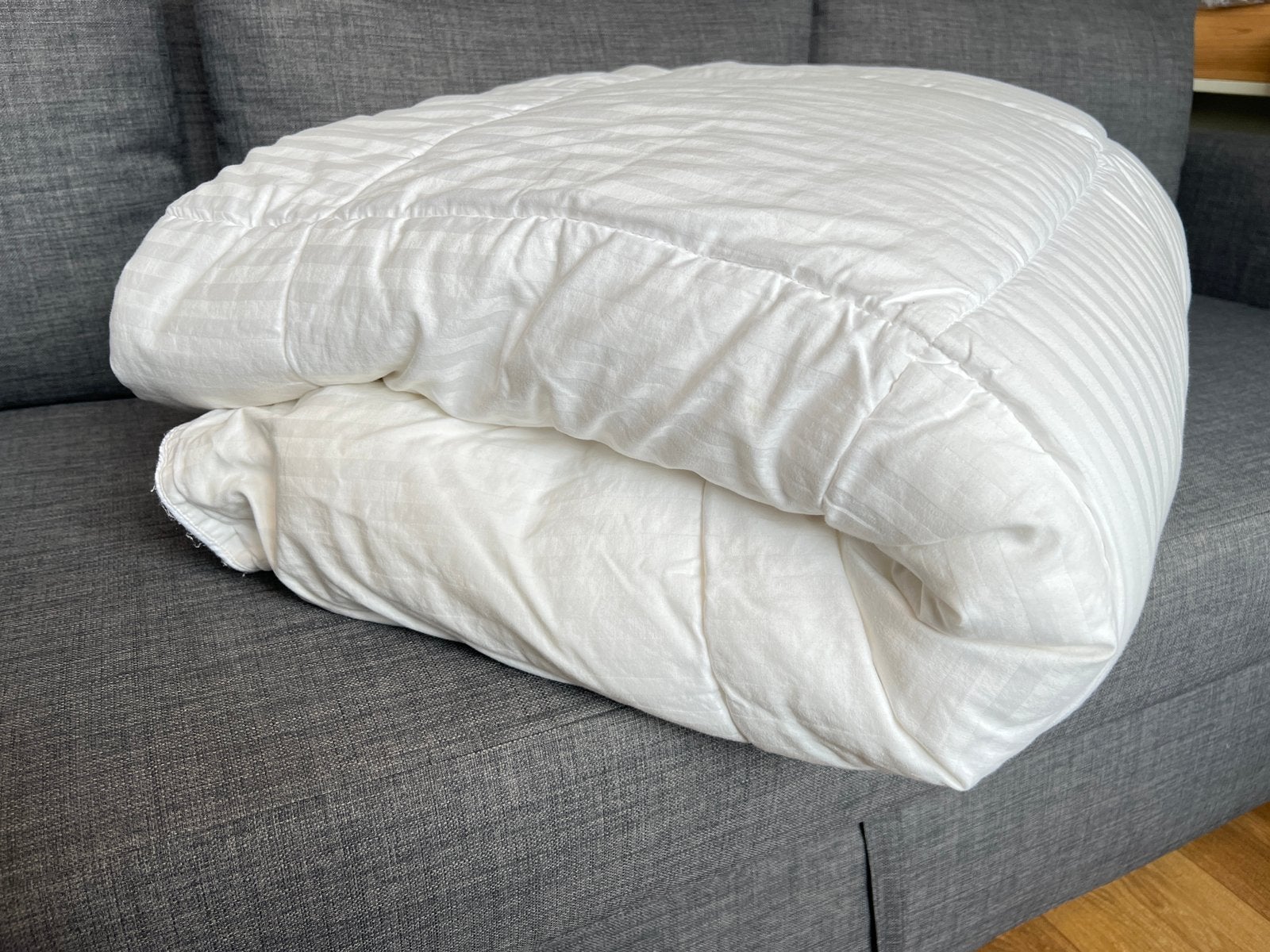 Dekbed 220 x 240, Ophalen, Wit, Katoen, Tweepersoons