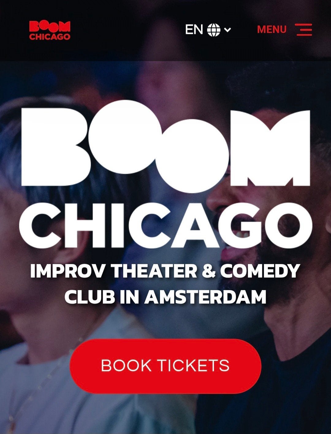 2 kaarten voor Boom Chicago oktober 2026, Tickets en Kaartjes, Twee personen