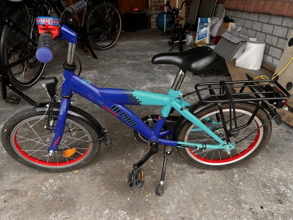 Alpina jongensfiets te koop, Ophalen, Gebruikt, Velgrem, Alpina