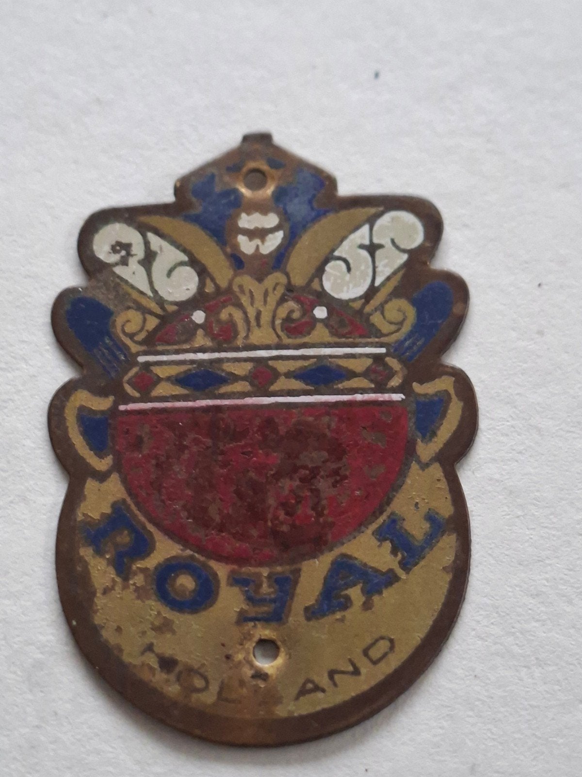 FIETSPLAATJE ROYAL, Fietsen en Brommers, Ophalen of Verzenden