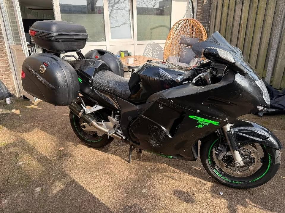 Givi monokey   kofferset met rek, Motoren, Ophalen of Verzenden, Gebruikt