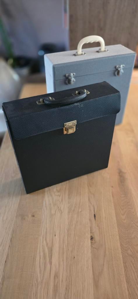 2 Vintage Boxsets / Koffers voor LP's of Singles, Ophalen