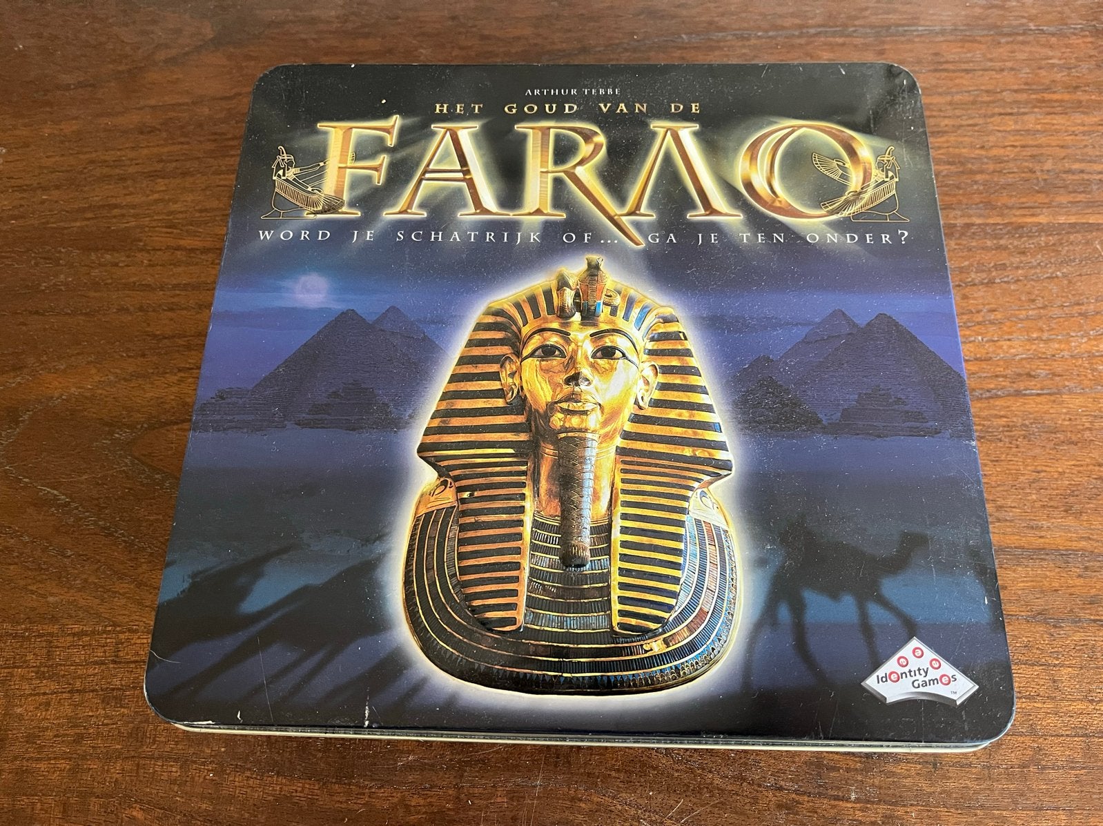 Goud van de Farao Bordspel - Ontdek de Schatten van Egypte!, Drie of vier spelers, Ophalen of Verzenden, Zo goed als nieuw