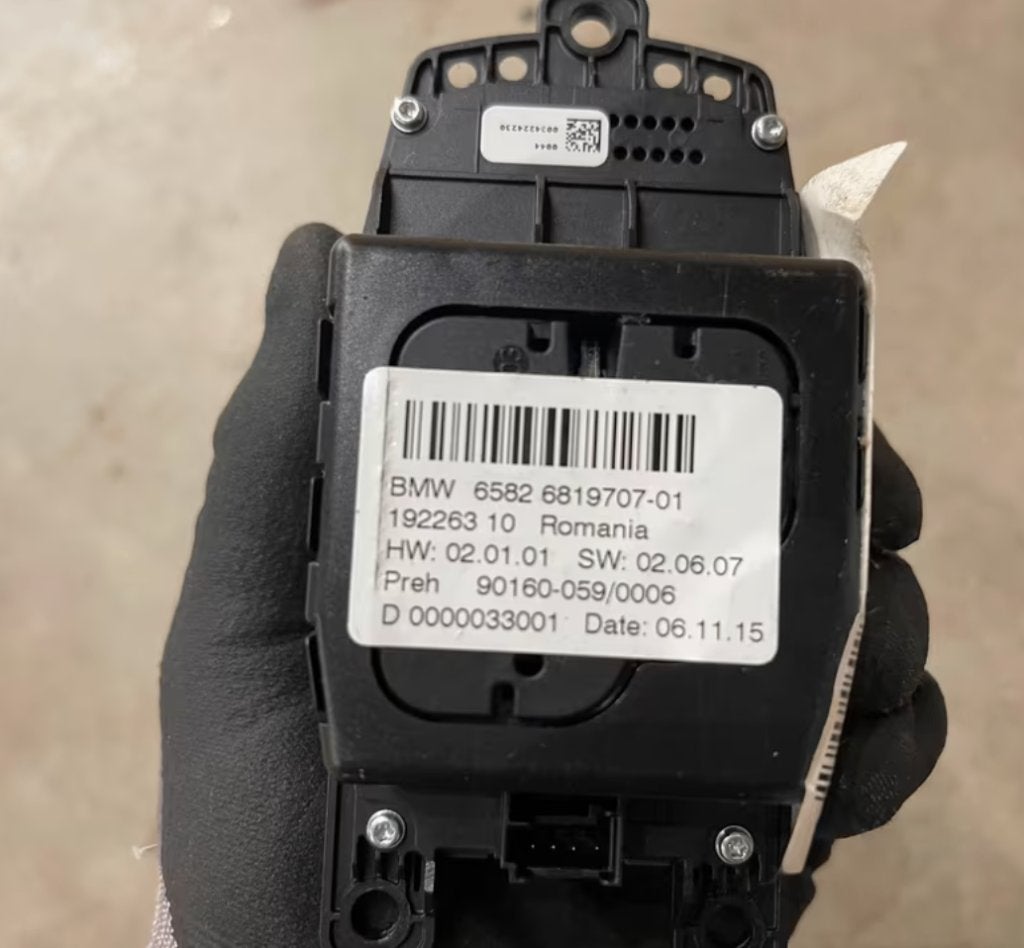 BMW 7 Serie G11 G12 iDrive Controller Touch 6582 6819707-01, Auto-onderdelen, Ophalen, Gebruikt, BMW
