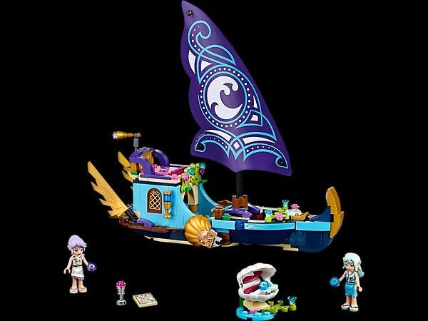 LEGO Elves 41073 Naida's Avonturenschip - Complete set, Kinderen en Baby's, Gebruikt, Lego, Ophalen of Verzenden, Complete set