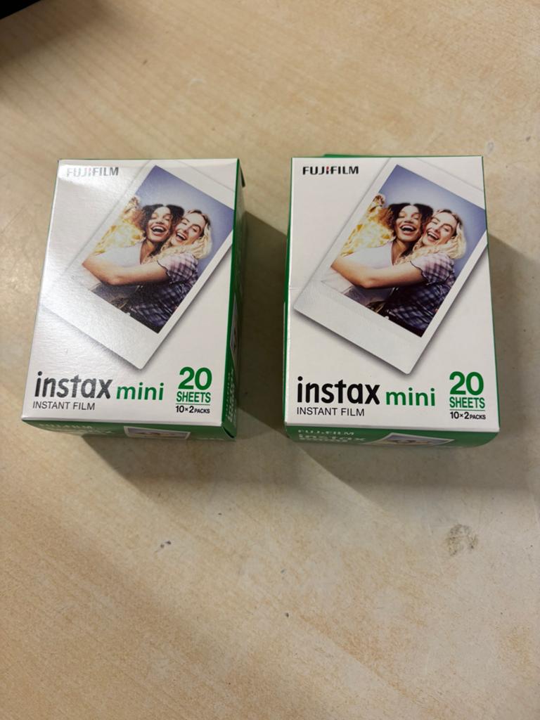 Instax mini 20 sheets, Overige typen, Ophalen of Verzenden, Nieuw, Fujifilm